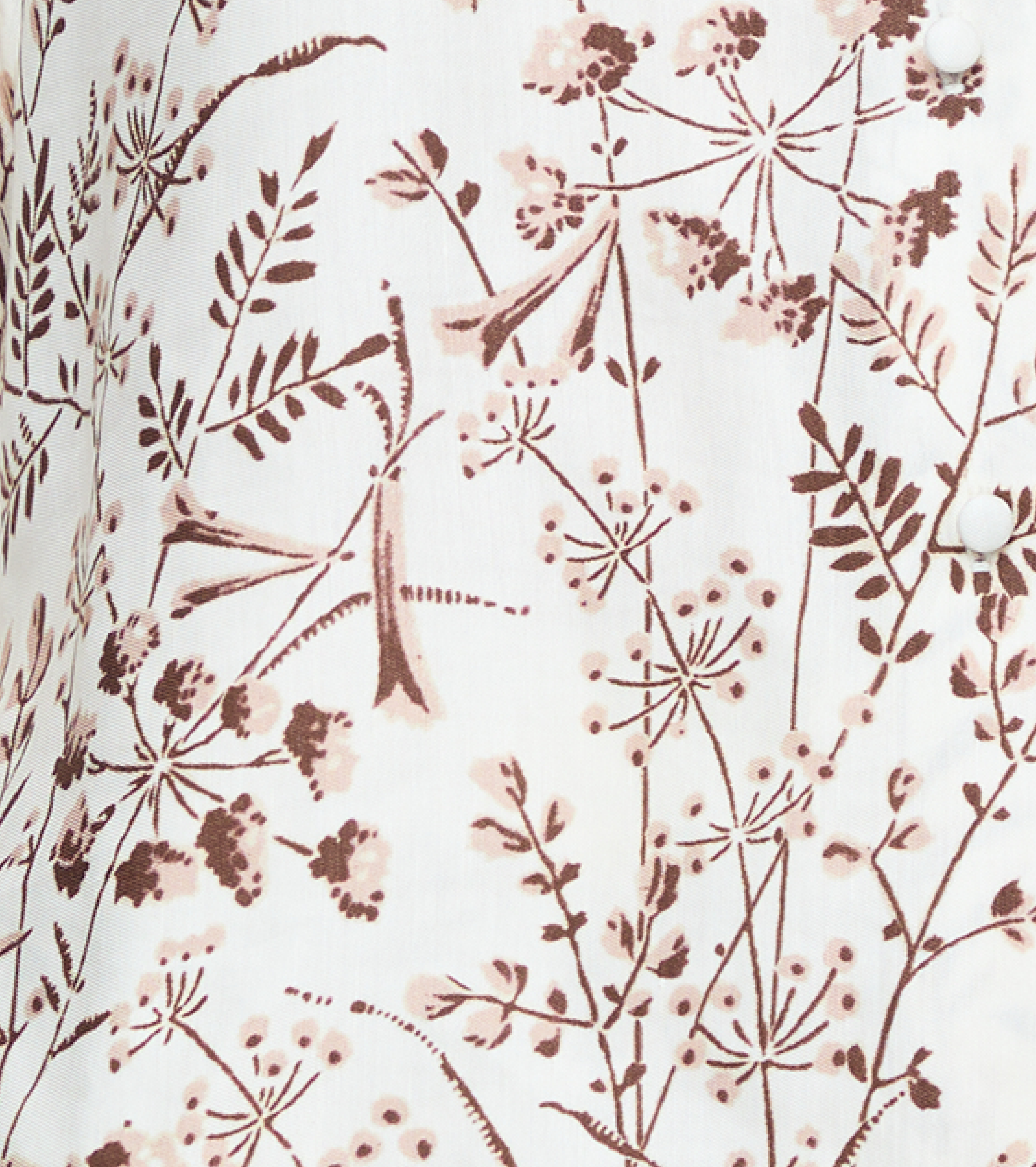 The Liv Top - Ivory Wildflower Field