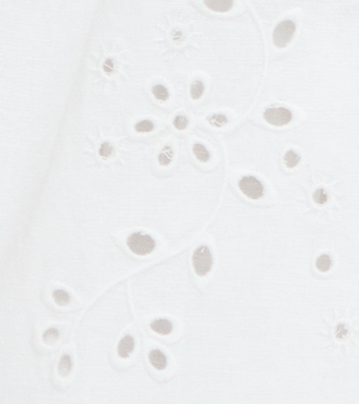 The Palmer Top - White Linen