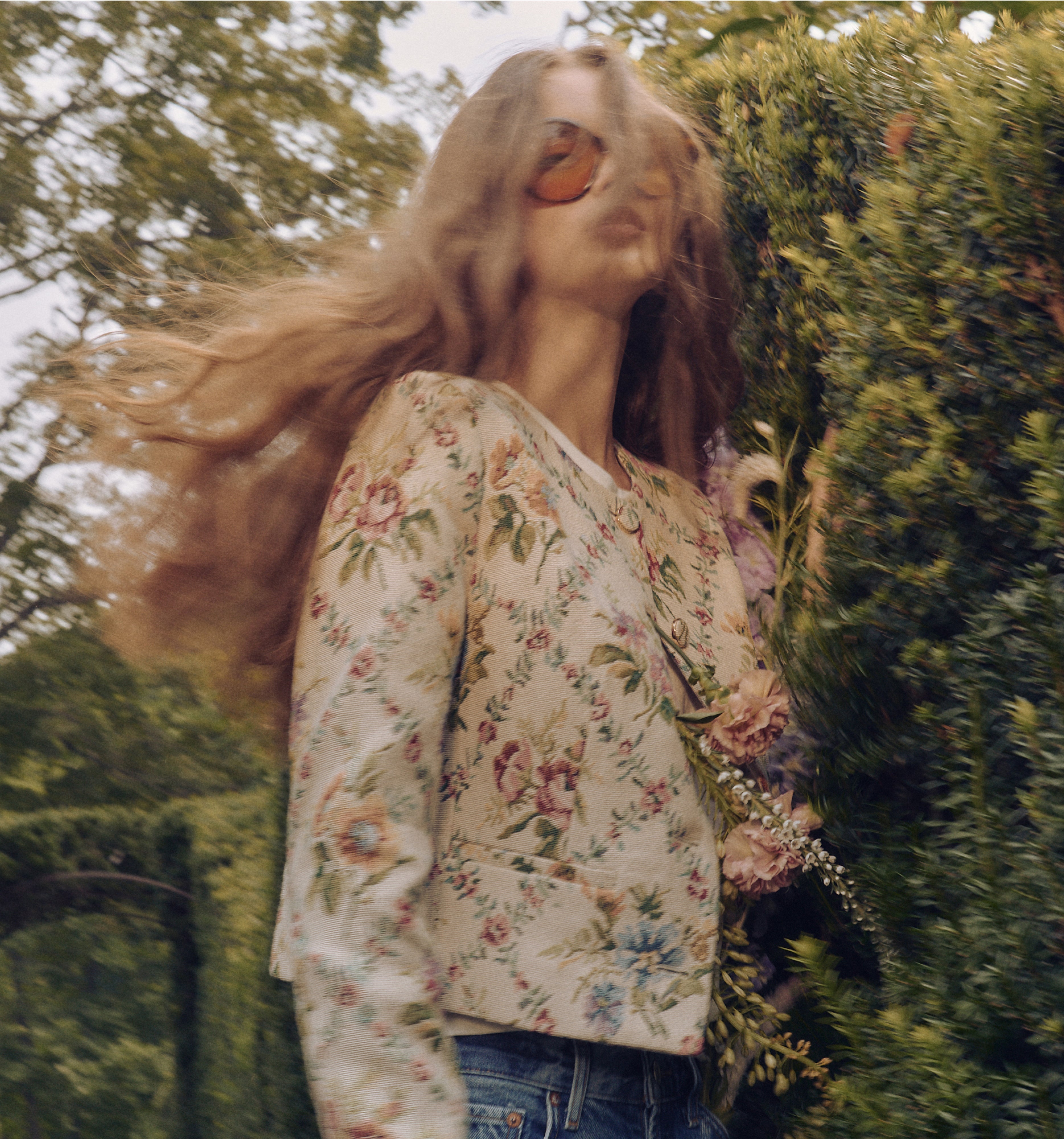 The Virginia Jacket - Tapestry Trellis Brocade