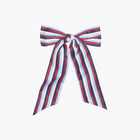 The Belle Bow - Firecracker Stripe