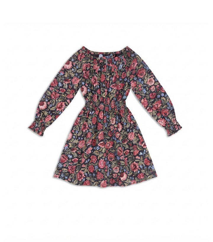 The Tiny Gretta Dress -  Jacobean Sprig