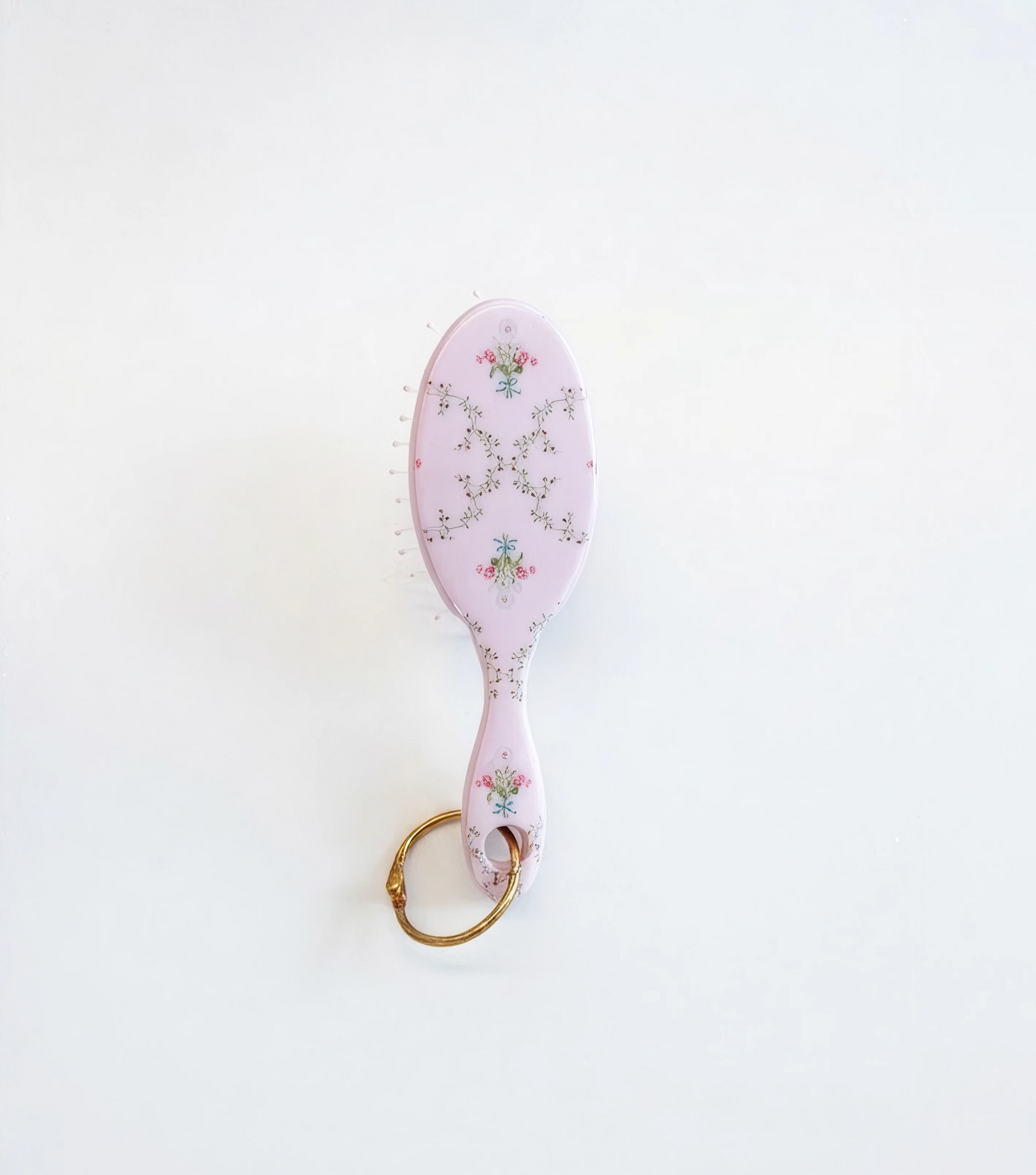 Hill House x Wet Brush Keychain Detangler - Pink Trellis