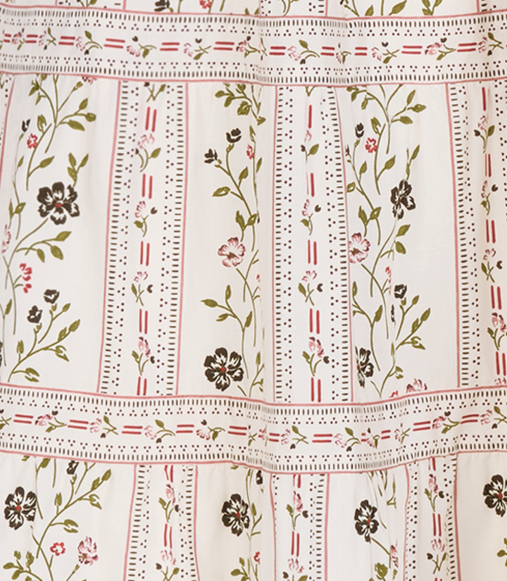 The Aster Nap Dress -  Kelmscott Ribbon Stripe