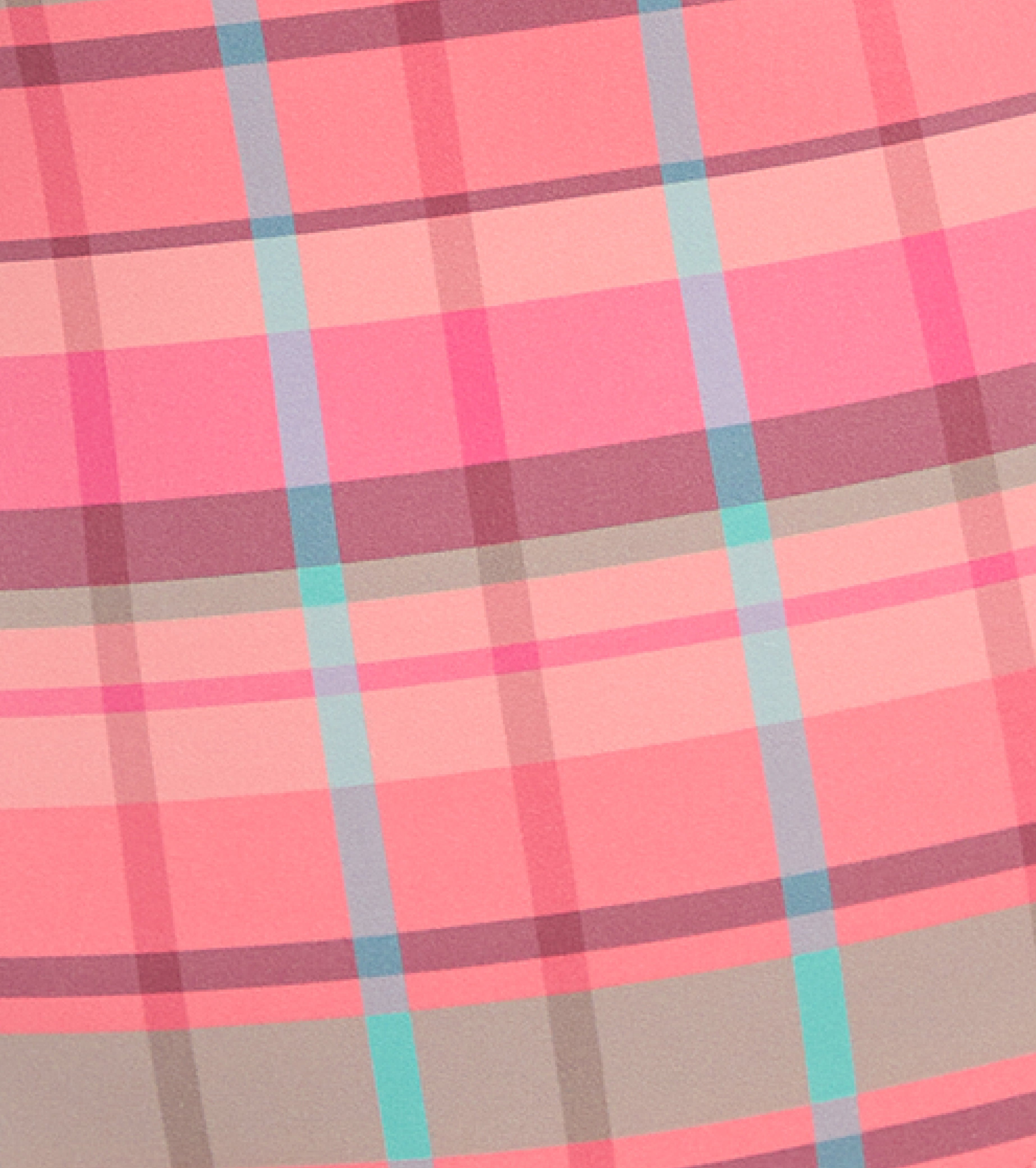 The Riley Pool Skirt - Sunset Gingham