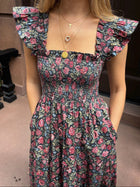 The Ellie Nap Dress -  Jacobean Sprig
